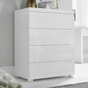 Amadeus 4 Drawer Chest White